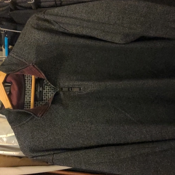 Ted Baker men's quarter-zip sweater/sweatshirt - size UK 7 (men's XXL) - Picture 1 of 6